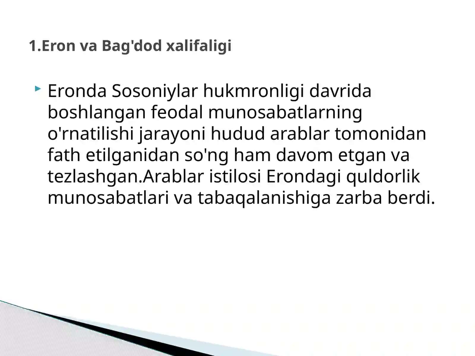 11-15 asrlarda Eron 2