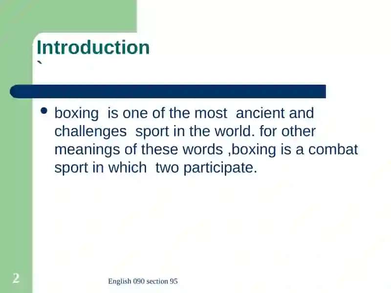 Boxing 2