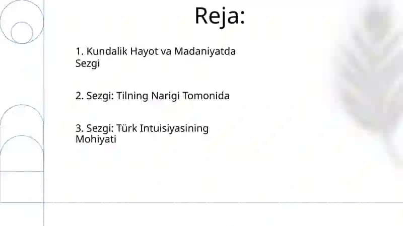 Sezgi 2