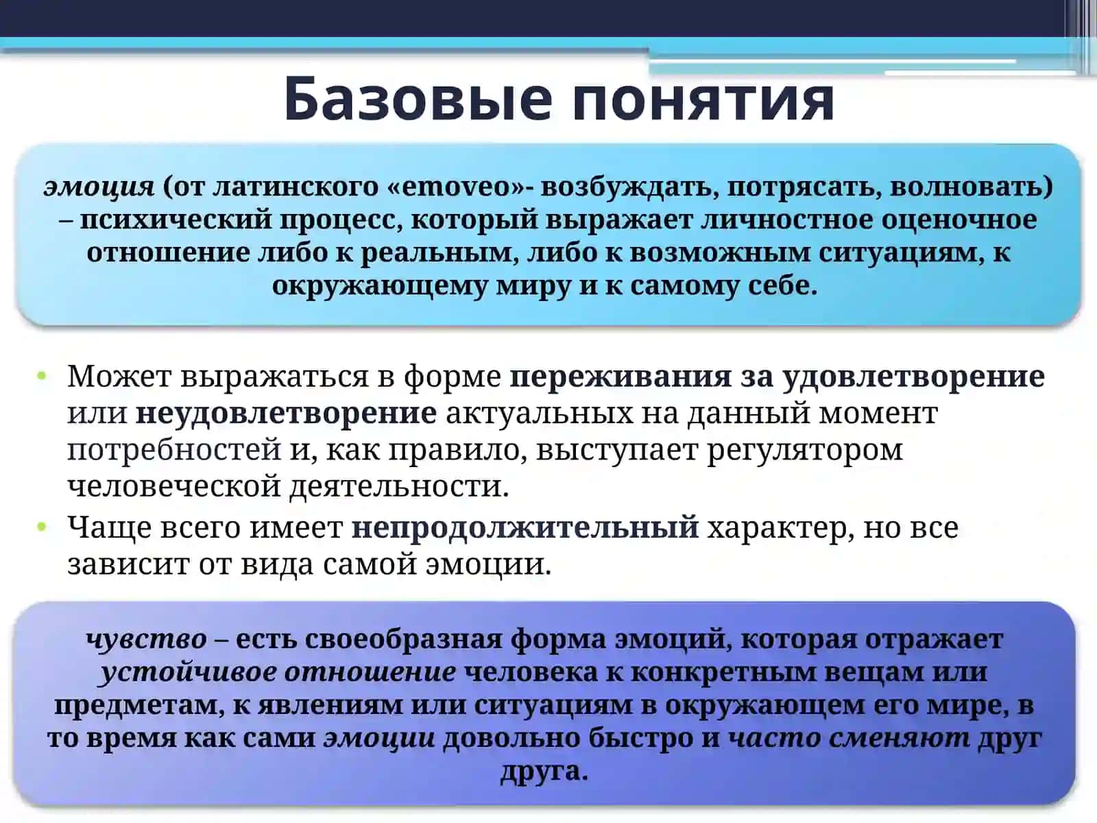 ТЕОРИИ ЭМОЦИЙ 2