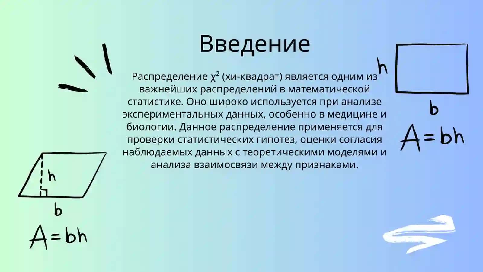 Распеределение Х²(хи-квадрат) 2