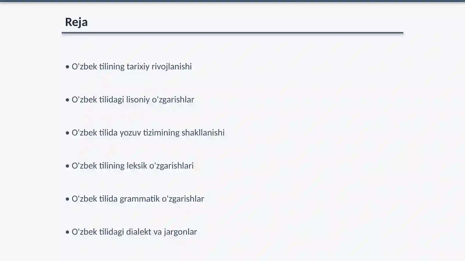 O'zbek tilining taraqqiyot bosqichlari 2