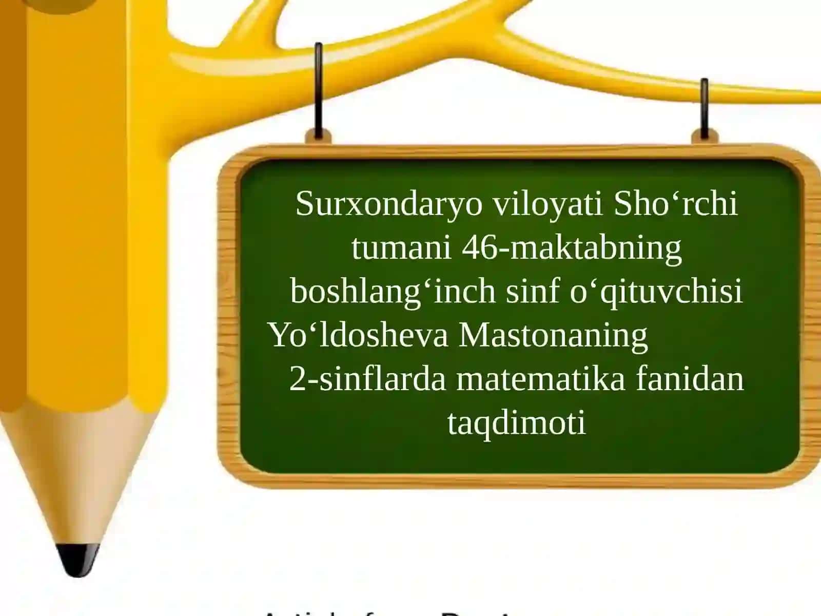 2-sinf Matematika Juft va toq sonlar mavzusida dars ishlanmasi 2
