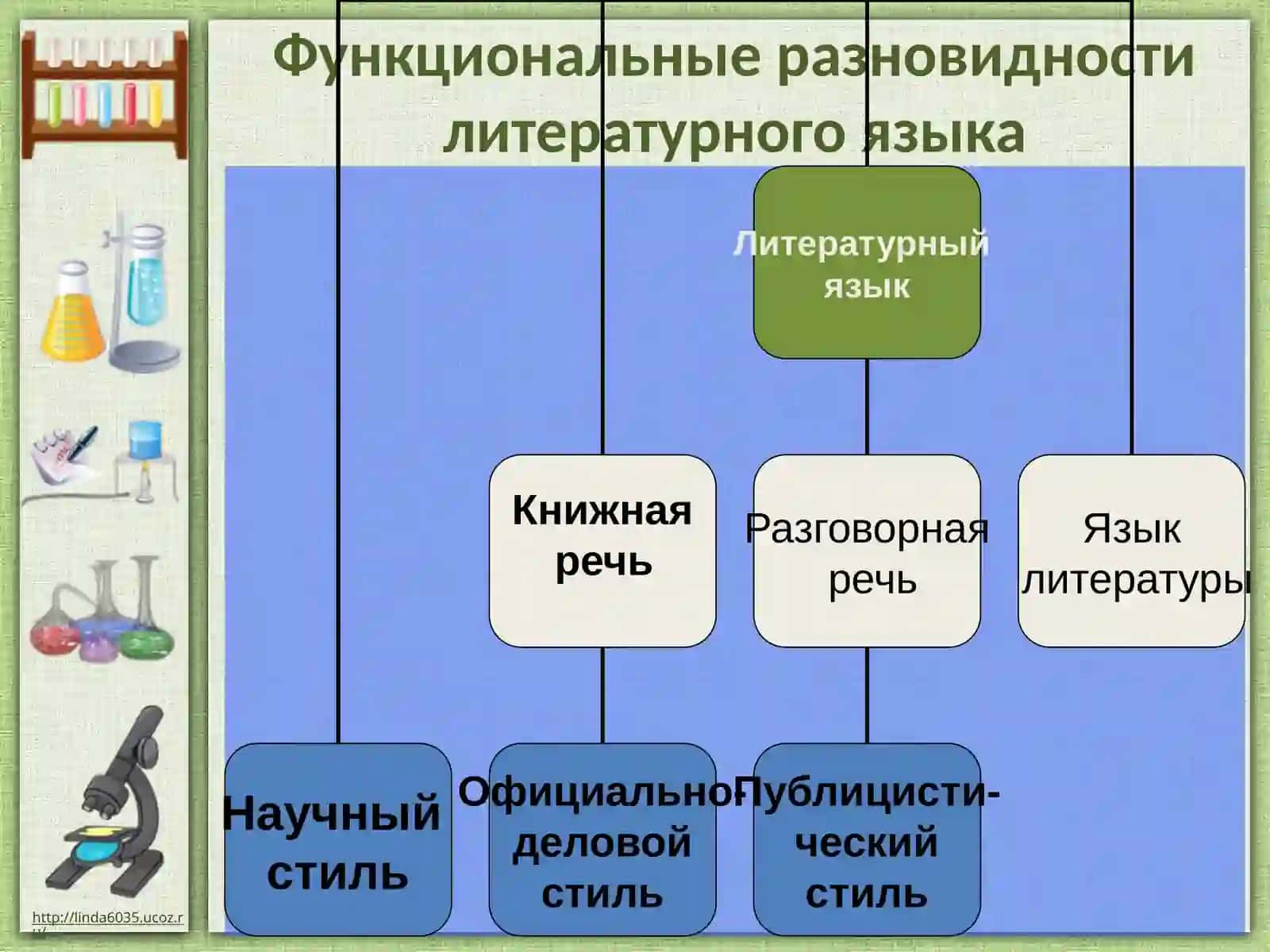 Функциональные разновидности литературного языка 2