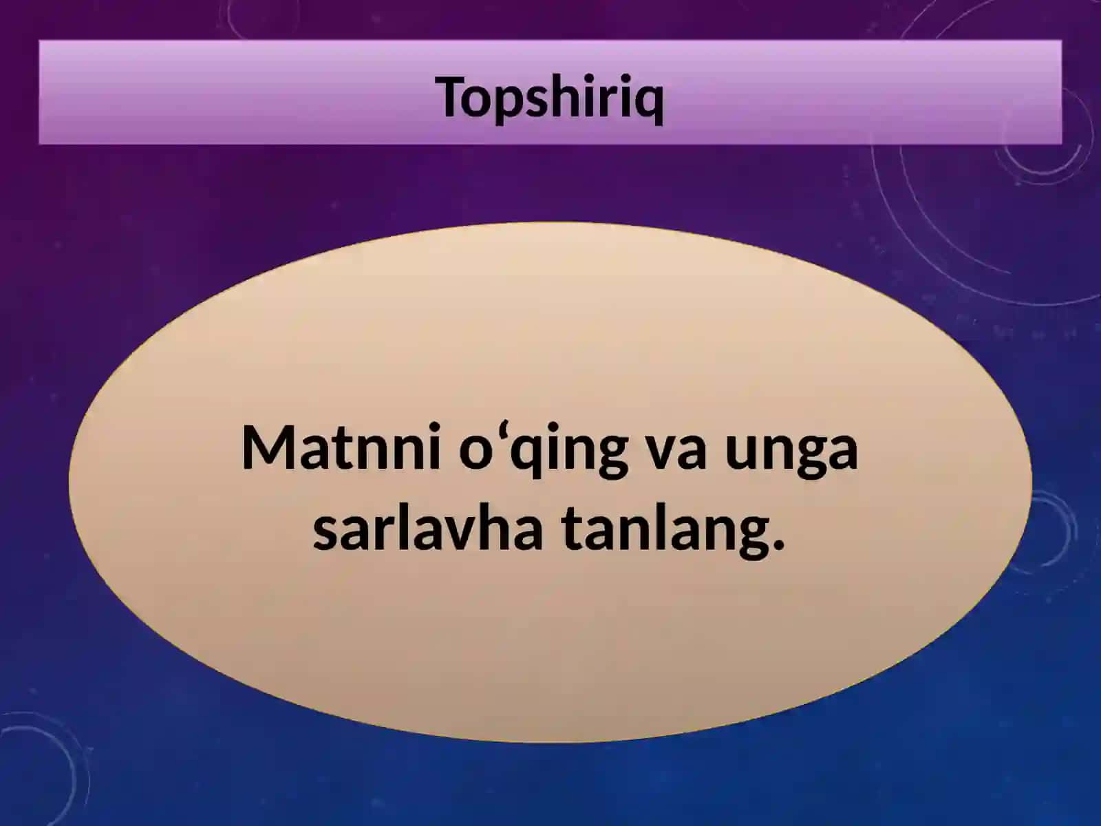 Matnvalug‘atustidaishlash 2