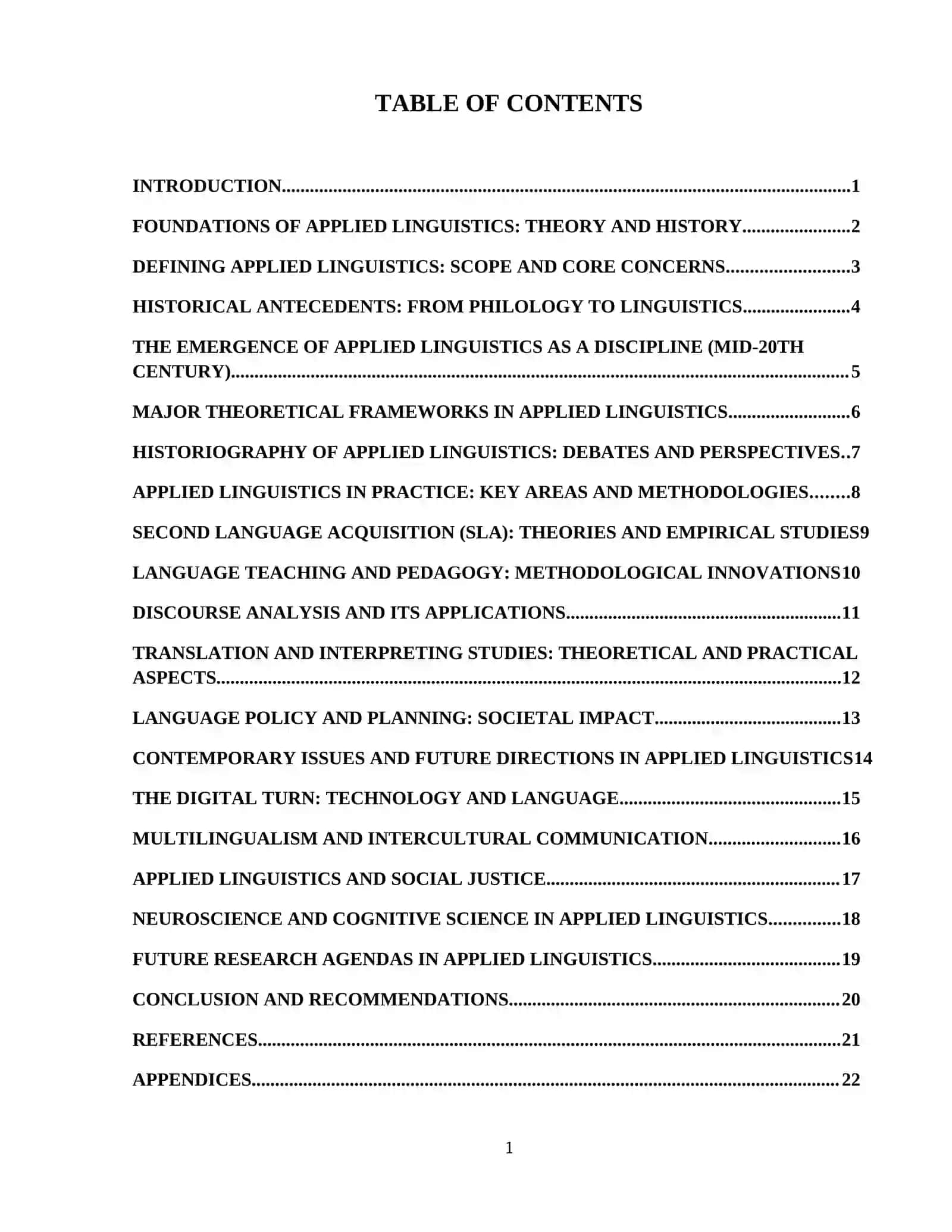 Applied linguistics 2