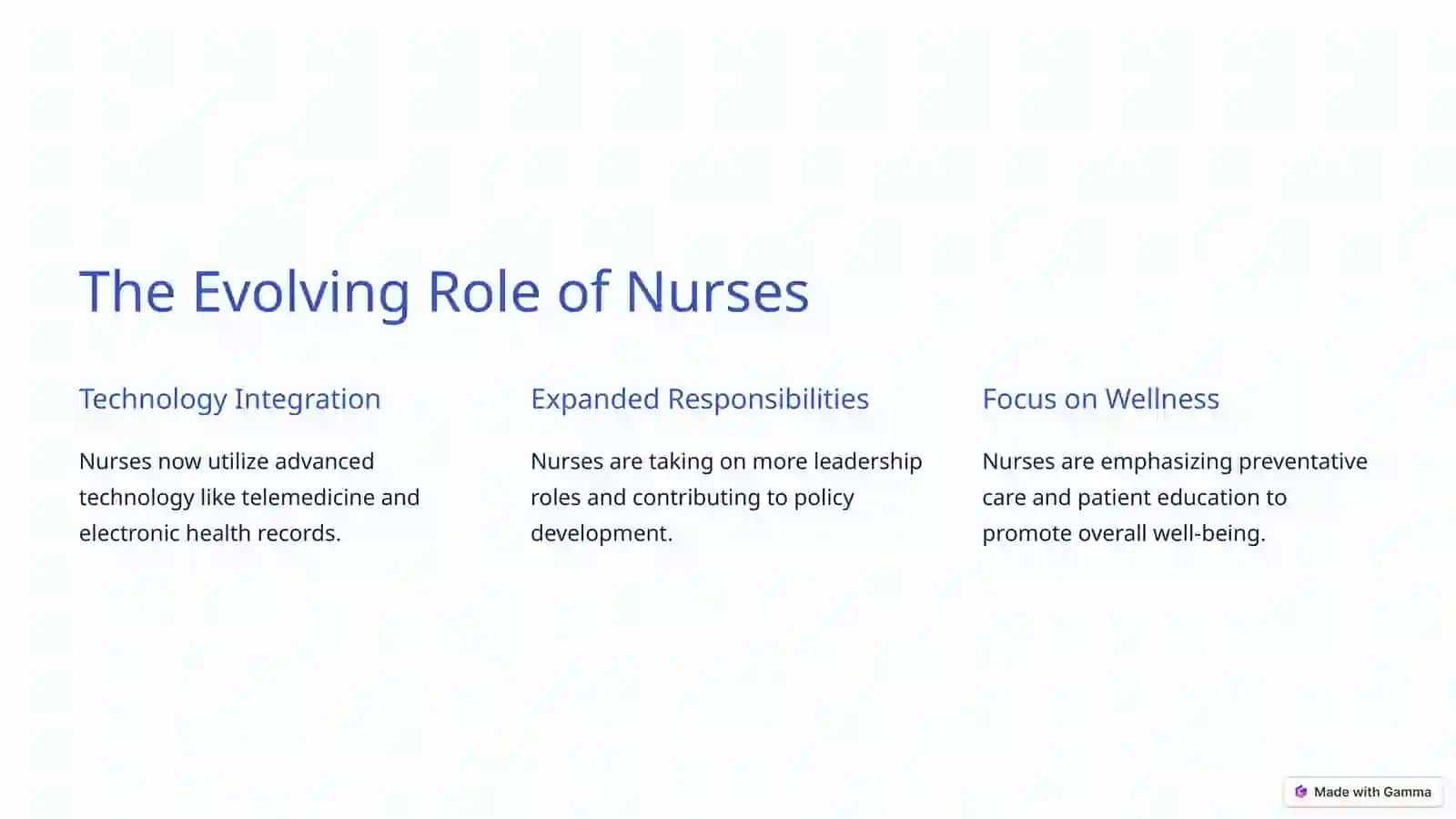 Nursing: The Heart of Healthcare 2