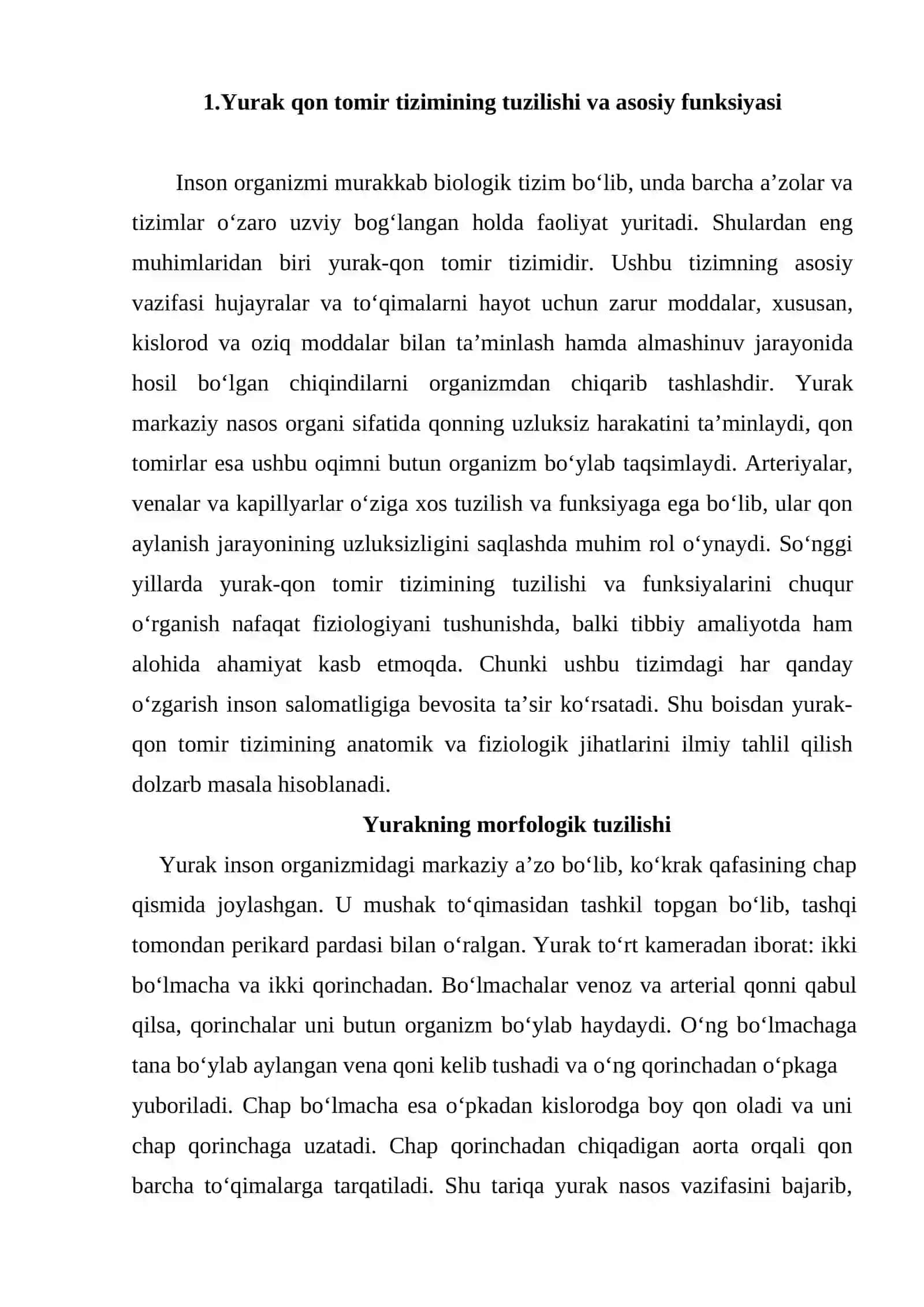Oʻz-oʻzini nazorat qilishda yurak qon-tomir tizimini tekshirishda qoʻllaniladigan funksional sinamalar 2