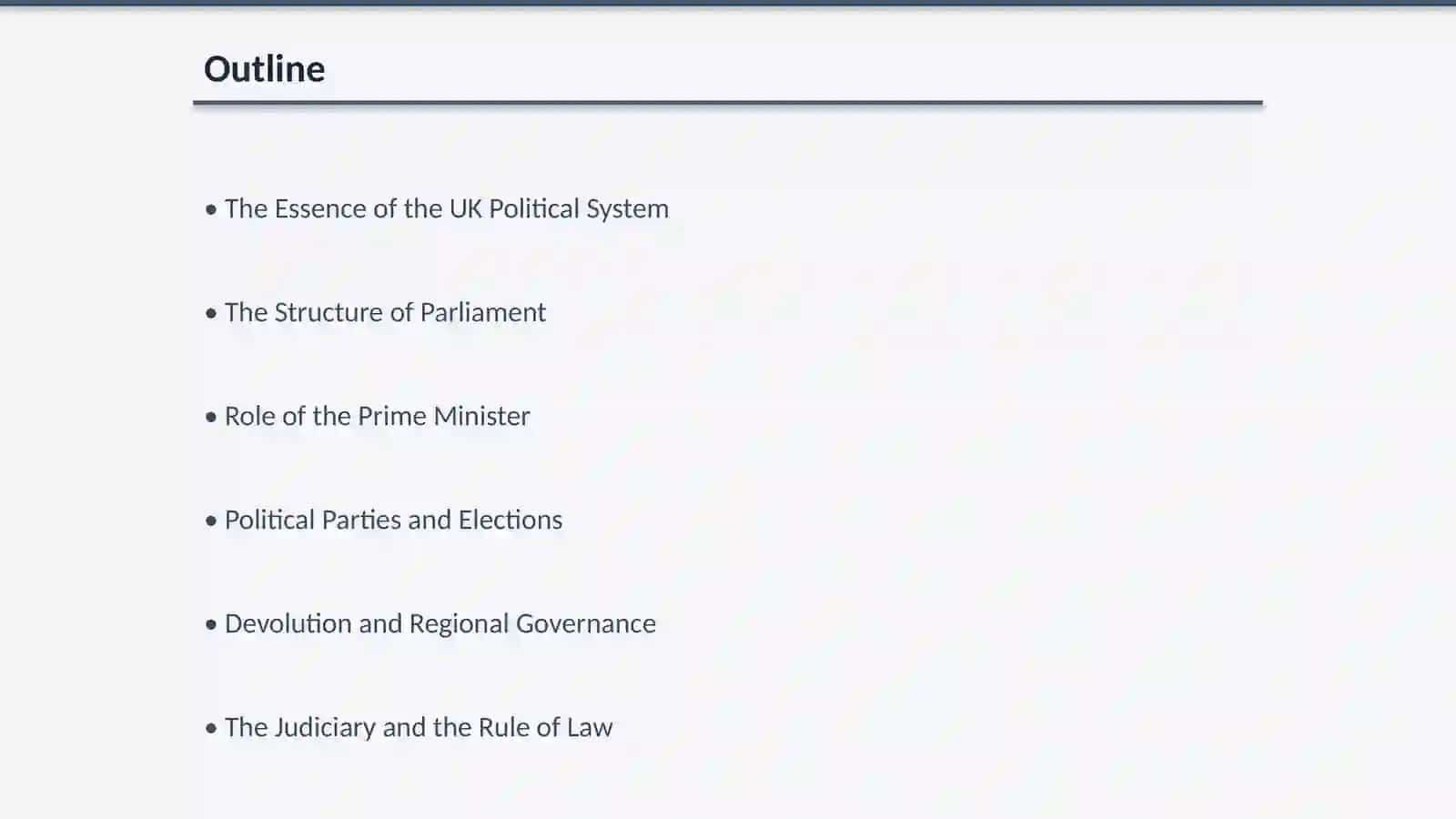 Understanding the Political System of the United Kingdom 2