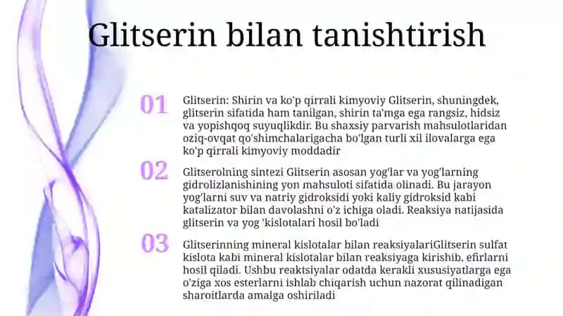 Glitserlarning Olinishi Va Ahamiyati 2