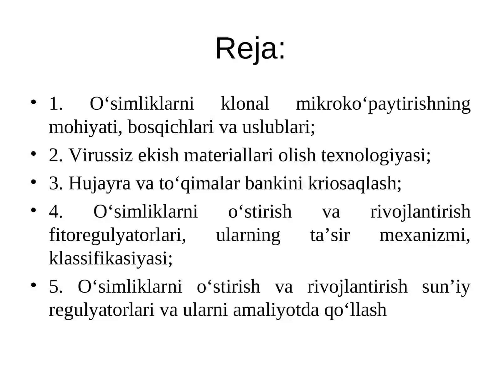 O'Simlik hujayralari muhandisligi 2