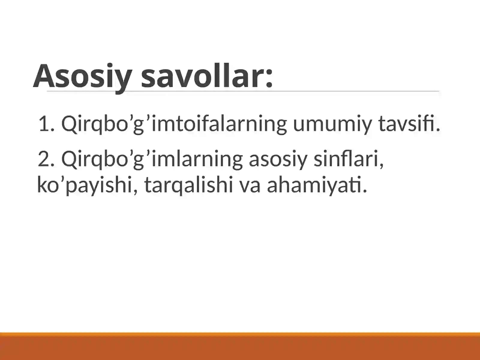 Qirq  bo’g’im  toifa  o’simliklar  (EQUISETOPHYTA) 2
