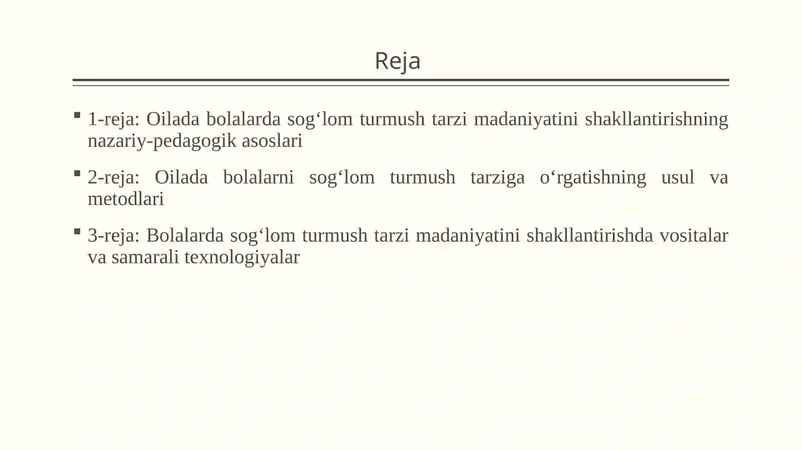Oilada bolalarni sog‘lom turmush tarzi madaniyatini shakillantirish usul, metod va vositalari 2