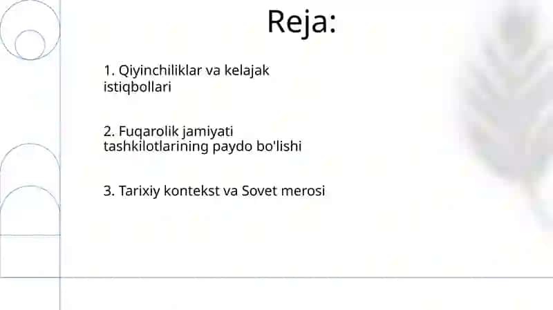 O'zbekistonda demokratik fuqarolik jamiyati asoslarining shakllanishi 2