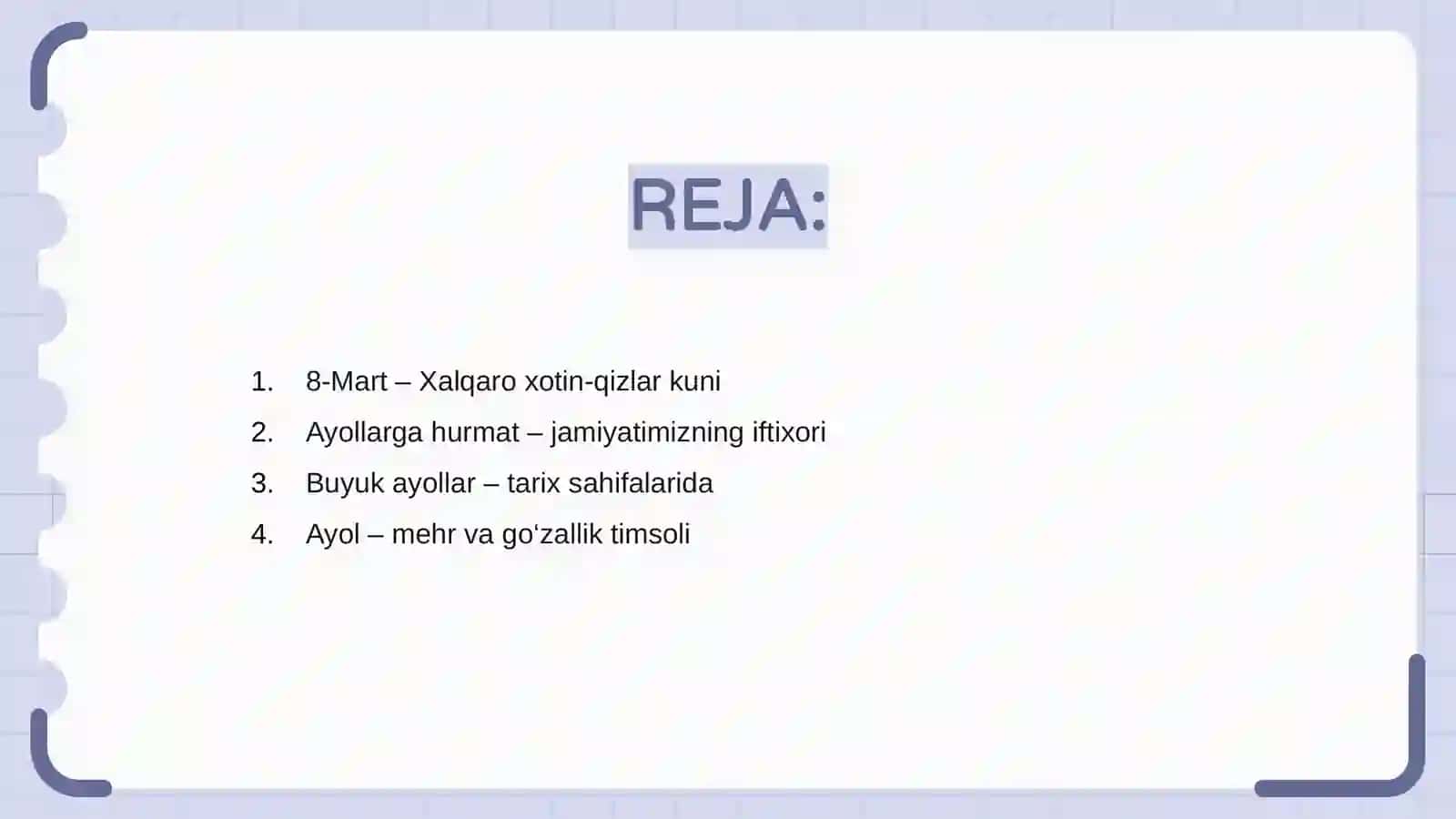 8-mart tadbiri 2