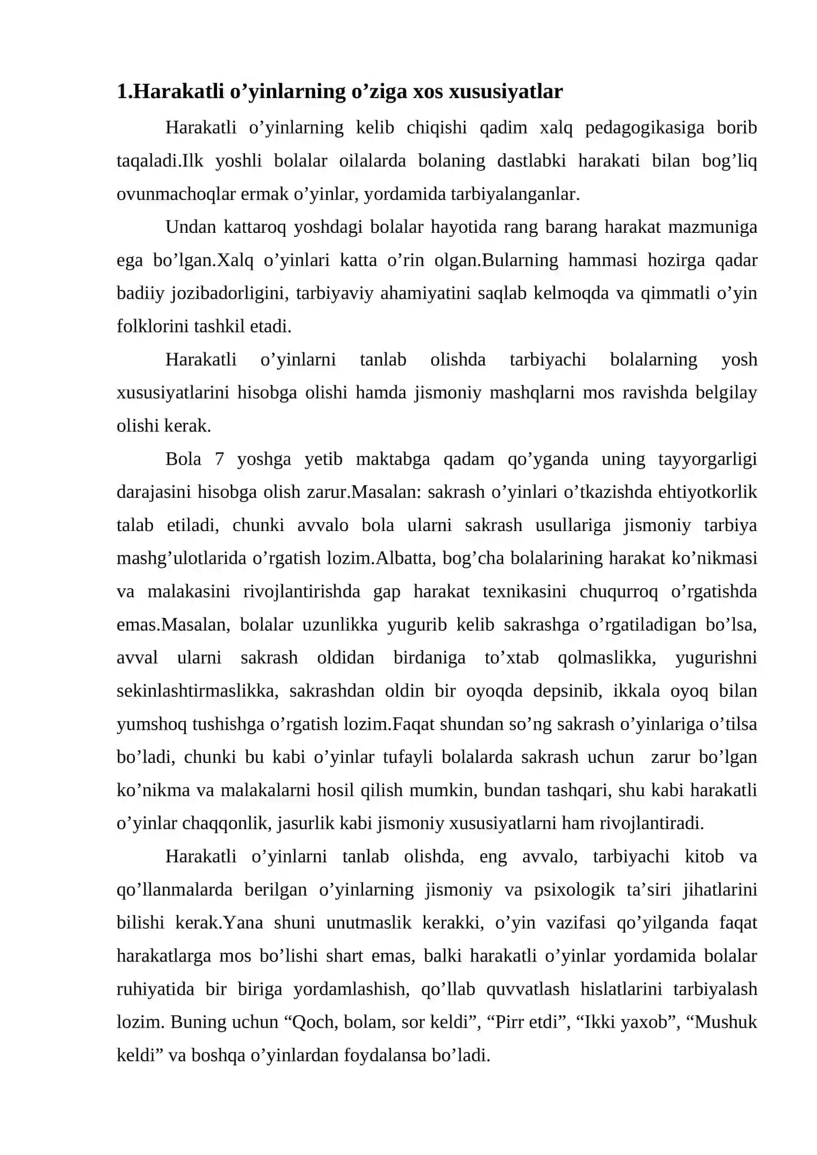 Harakatli oyinchoq tayyorlash 2