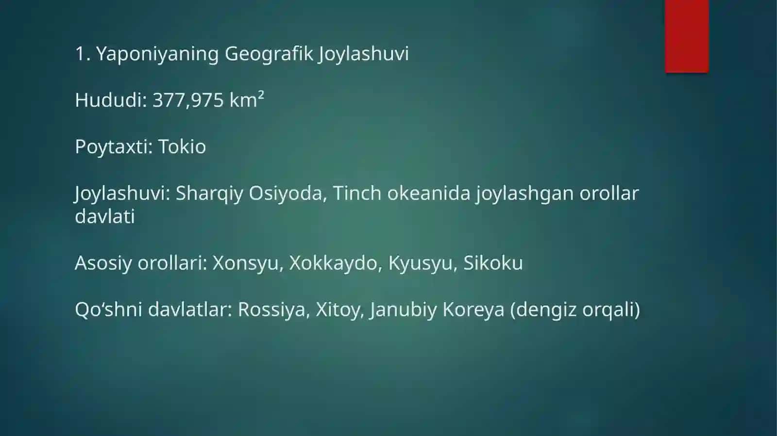 Yaponiya davlatining MAKRO IQTISODIYOTI 2