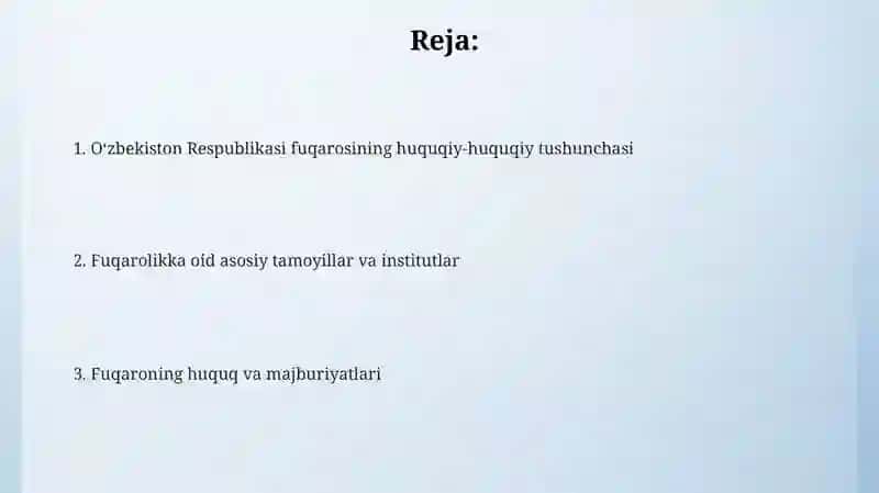 O'zbekiston Respublikasi fuqarolari ma'muriy-huquqiy tushunchasi 2
