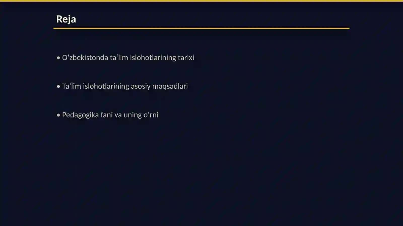 Pedagogika fani va uning oʻrni 2