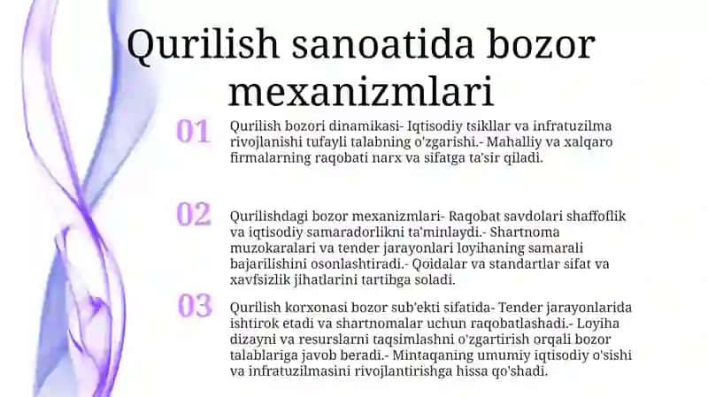 Qurilish Korxonasi Bozor Iqtisodiyotining Sub'Yekti Sifatida 2