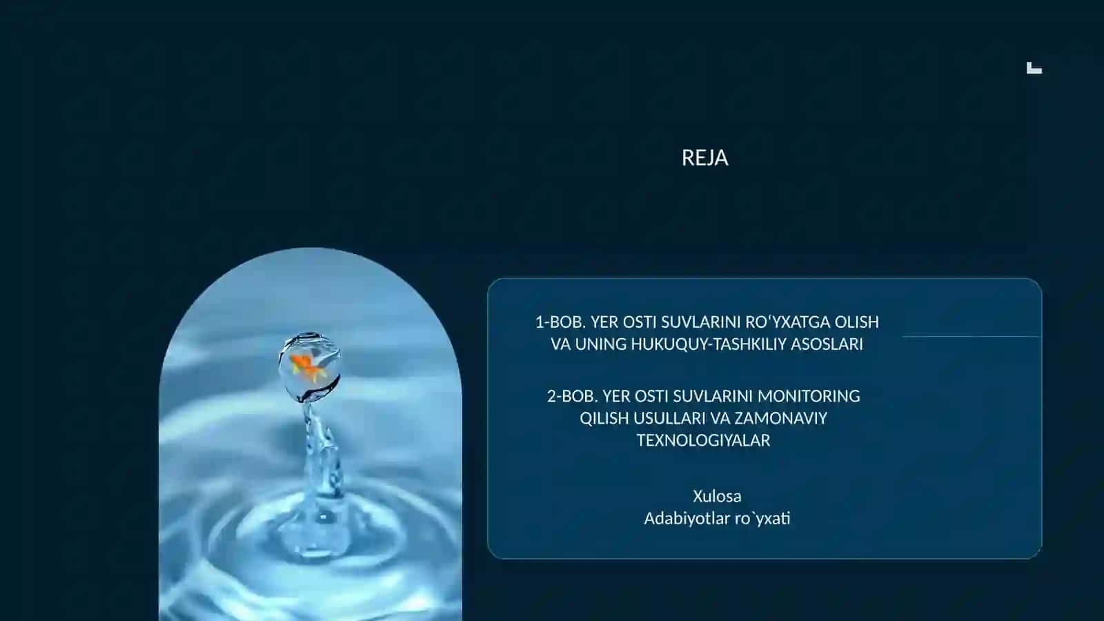 Yer osti suvlarini ro‘yxatga olish va monitoring qilish usullari 2