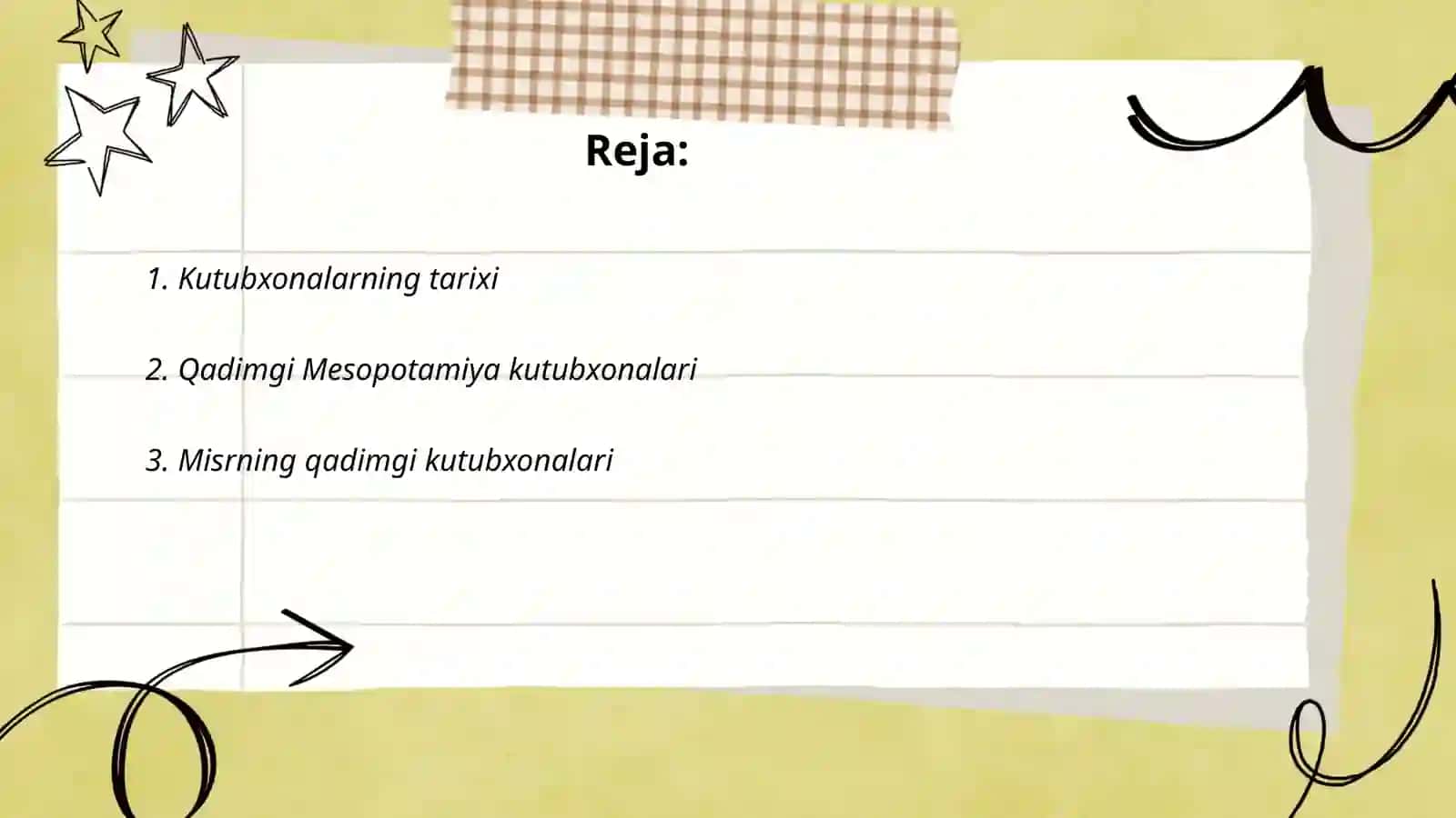 Kutubxonalarning Tarixi 2