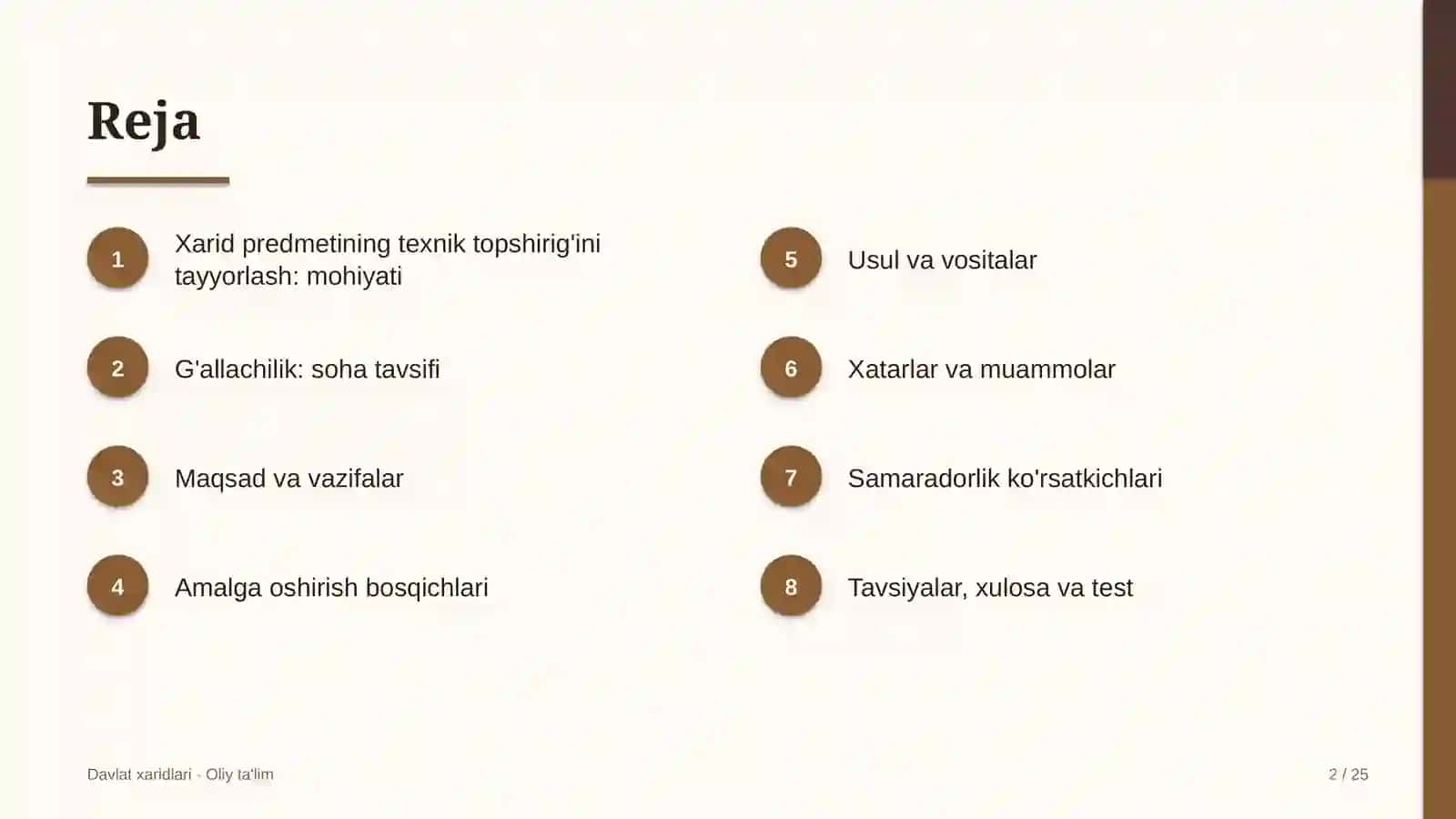 g'allachilikda xarid predmetining texnik topshirig'ini tayyorlash 9064 2