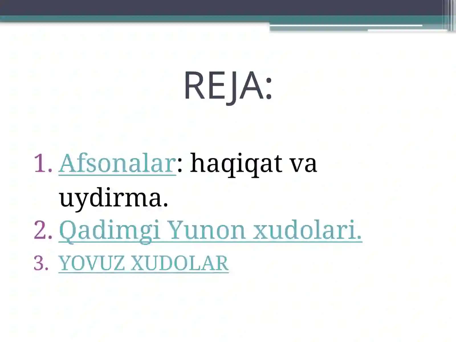 QADIMGI YUNONISTON AFSONALARI 2
