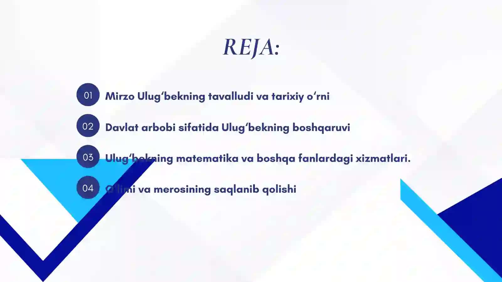 Mirzo Ulug‘bek - davlat arbobi va buyuk 2