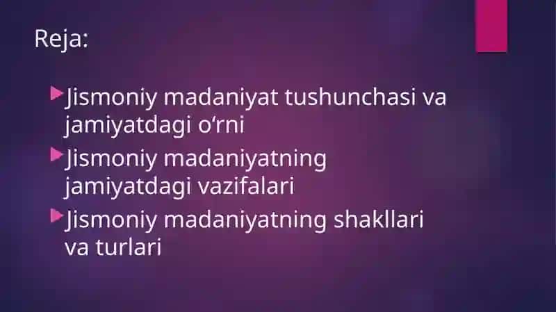 Jismoniy madaniyatning jamiyatdagi vazifalari va shakllari 2