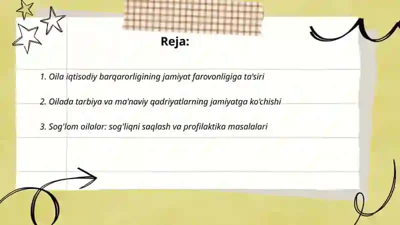 Oila farovonligi – jamiyat farovonligi asosidir 2
