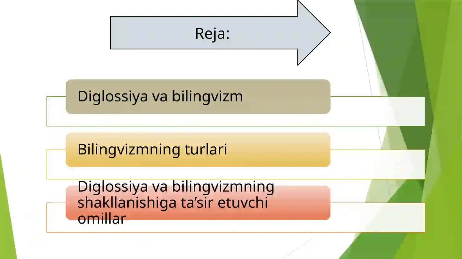 Diglossiya va bilingvizm 2