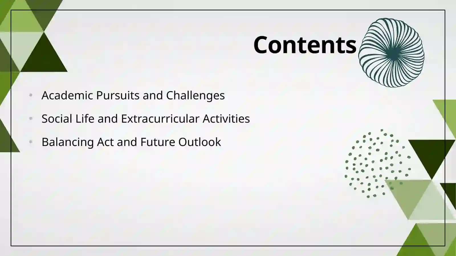 Academic Pursuits and Challenges: A Student's Life 2