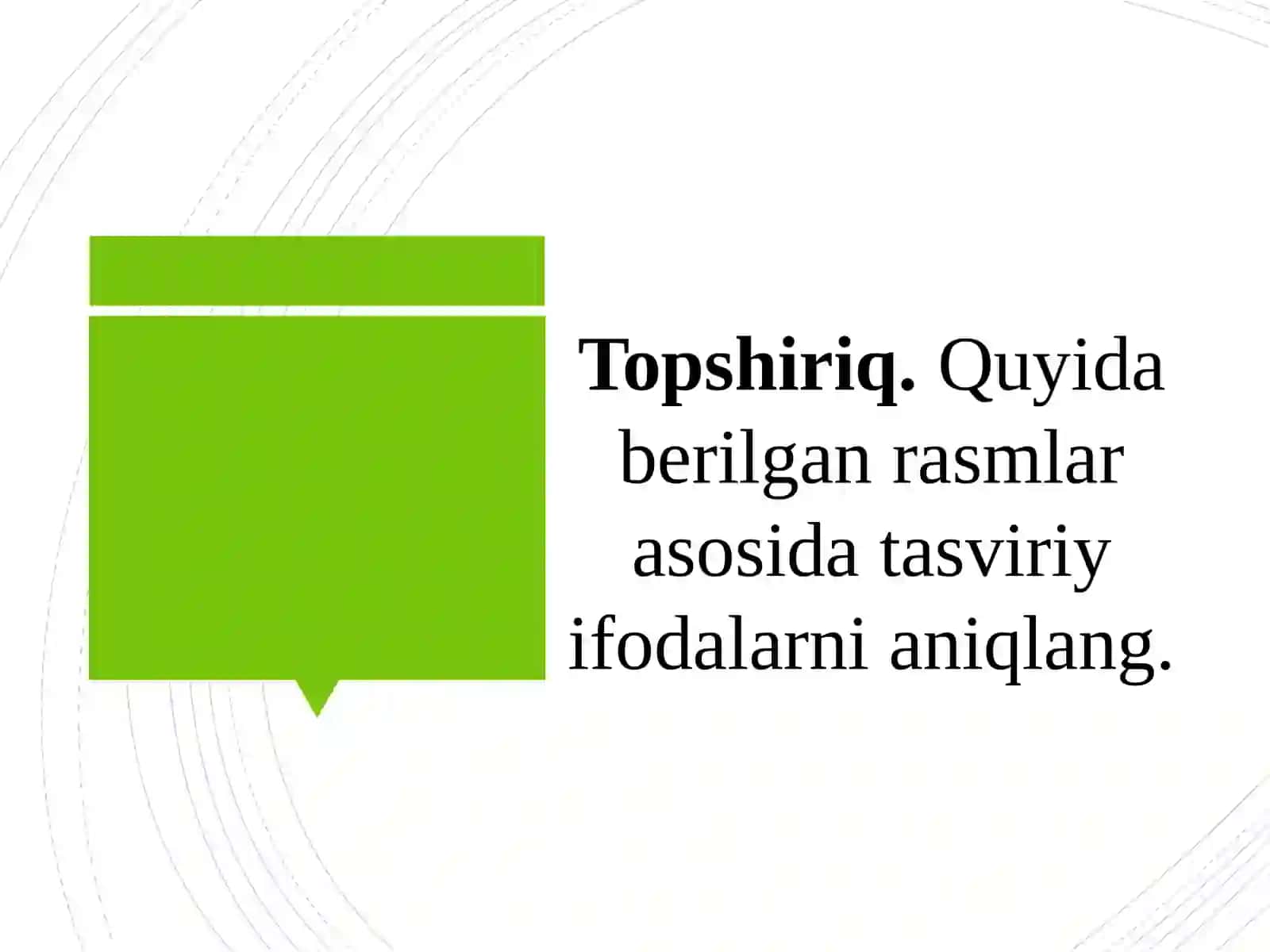 Tasviriy ifodalar va iboralar 2