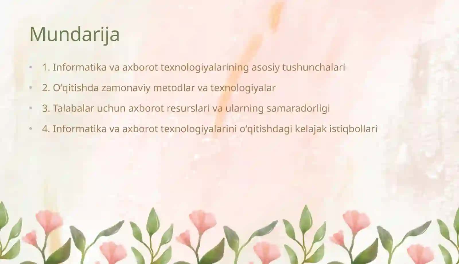 Informatika va axborot texnologiyalarifaninioʻqitishistiqbollari 2