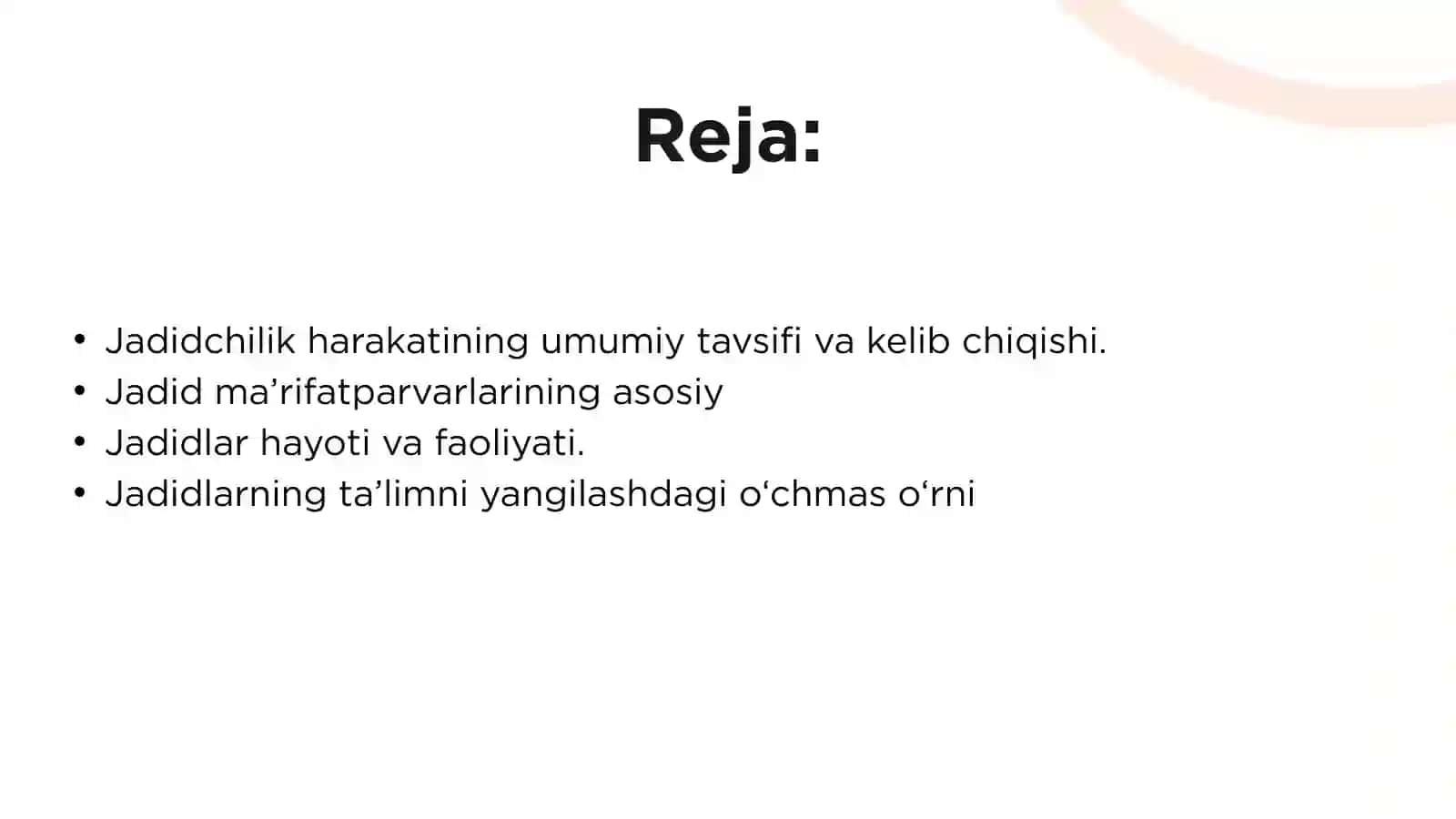 Jadid ma’rifatparvarlarining o‘lka ijtimoiy-ma’naviy hayotida tutgan o‘rni 2