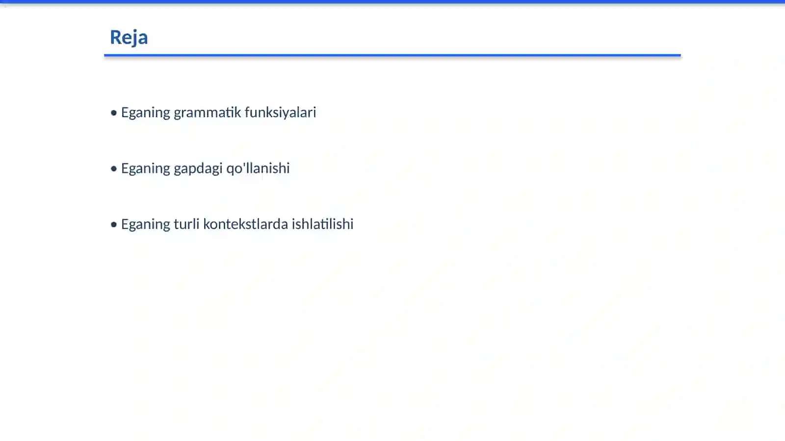 3 sinf ona tilidan Gapda eganing qo'llanishi 2