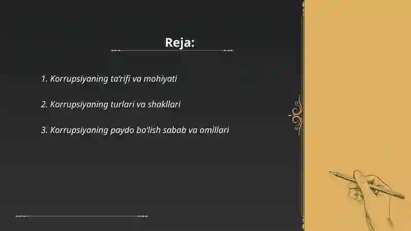 Korrupsiyaning mohiyati va uning oqibatlari 2