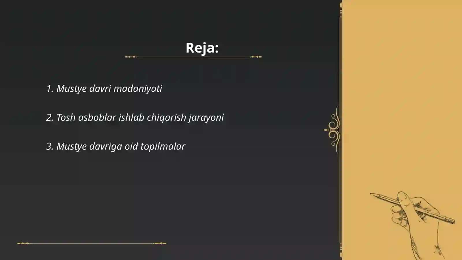 Mustye davri arxeologik yodgorliklarri 2
