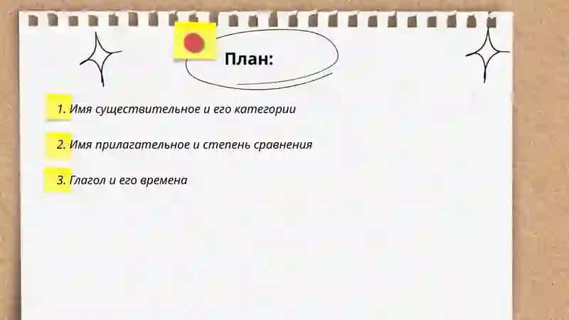 Способы выражения грамматических значений 2