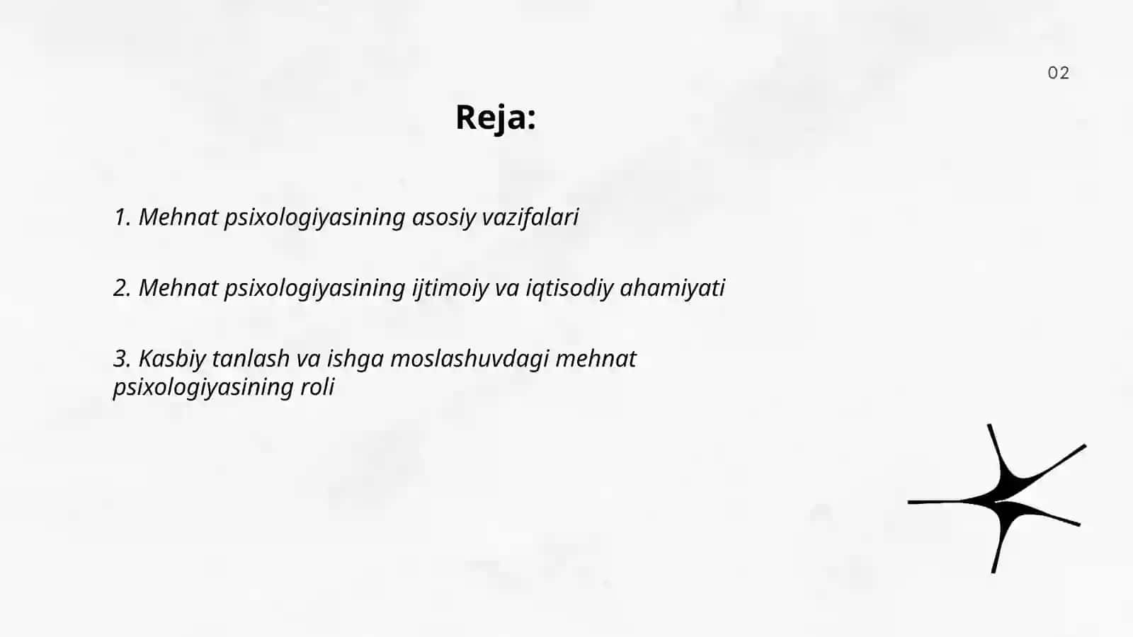 Mehnat psixologiyasi fanining vazifasi va ahamiyati 2