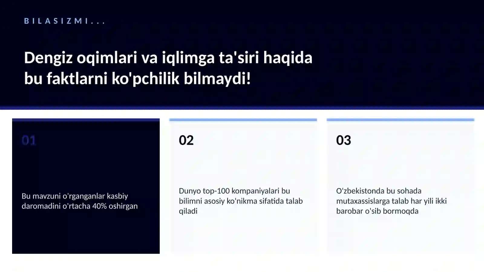 Dengiz oqimlari va iqlimga ta'siri 2