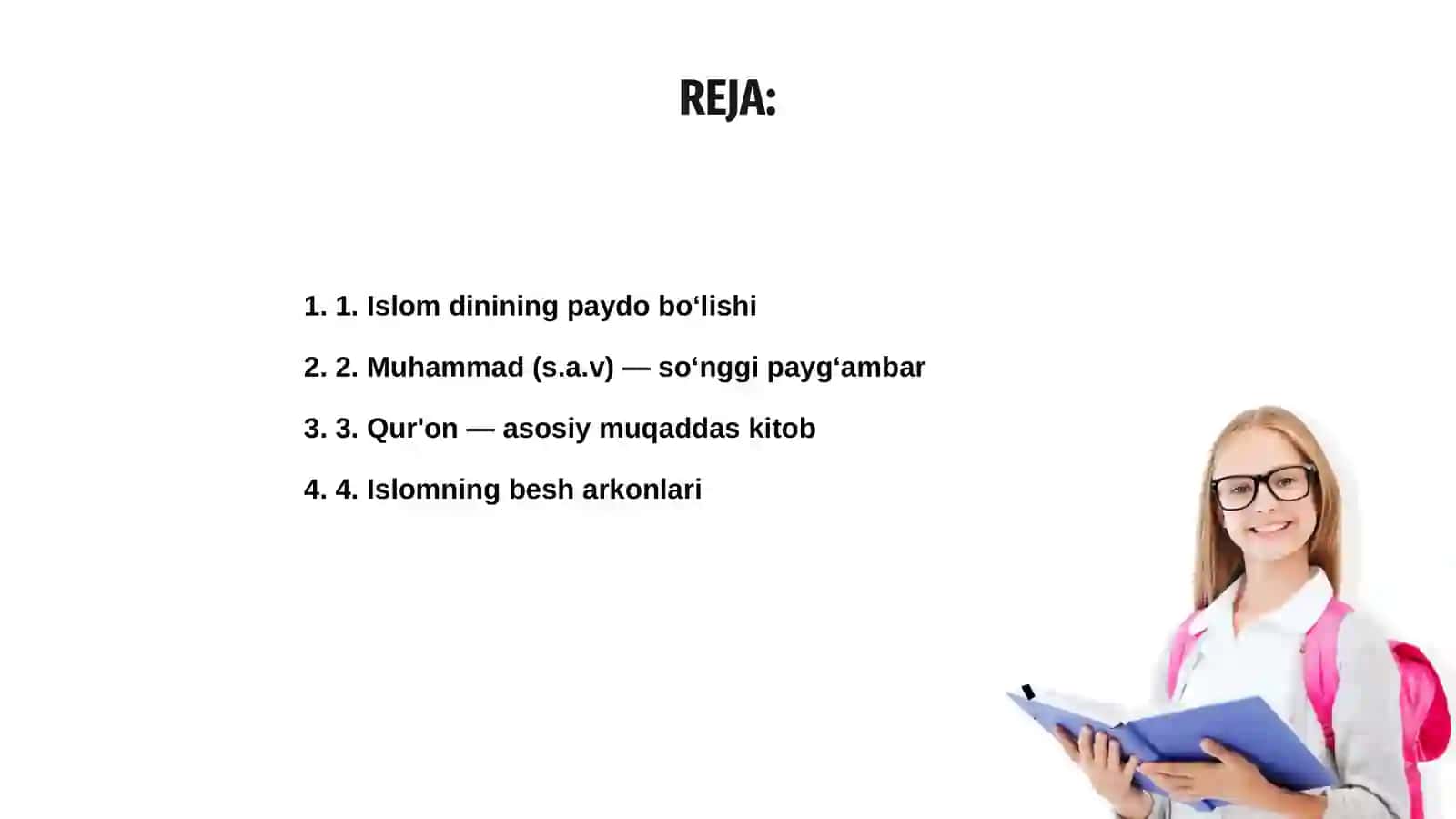 Islom dini va uning asosiy gʻoyalari 2