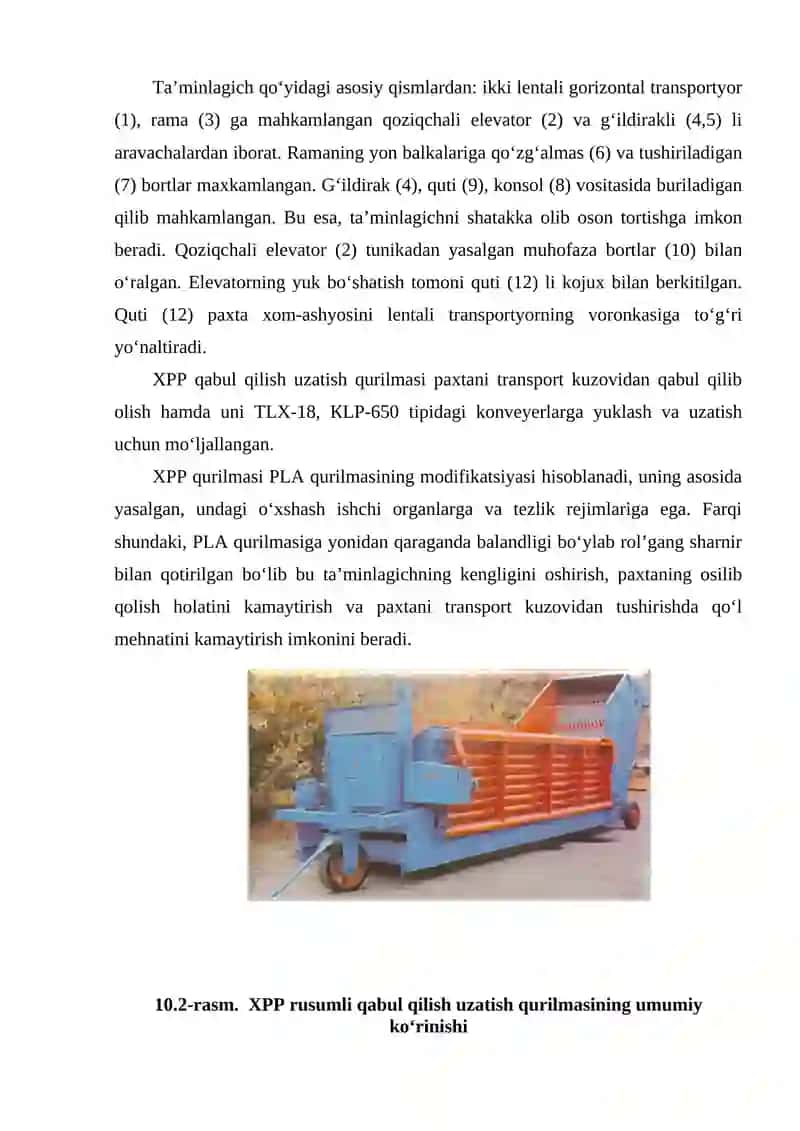 PLA rusumli lеntаli tа’minlаgich 2
