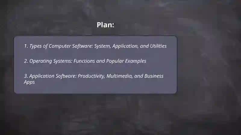 Computer software 2