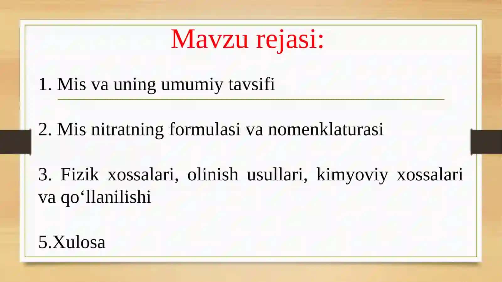 Mis (II) Nitratning olinish va kimyoviy xossalari 2