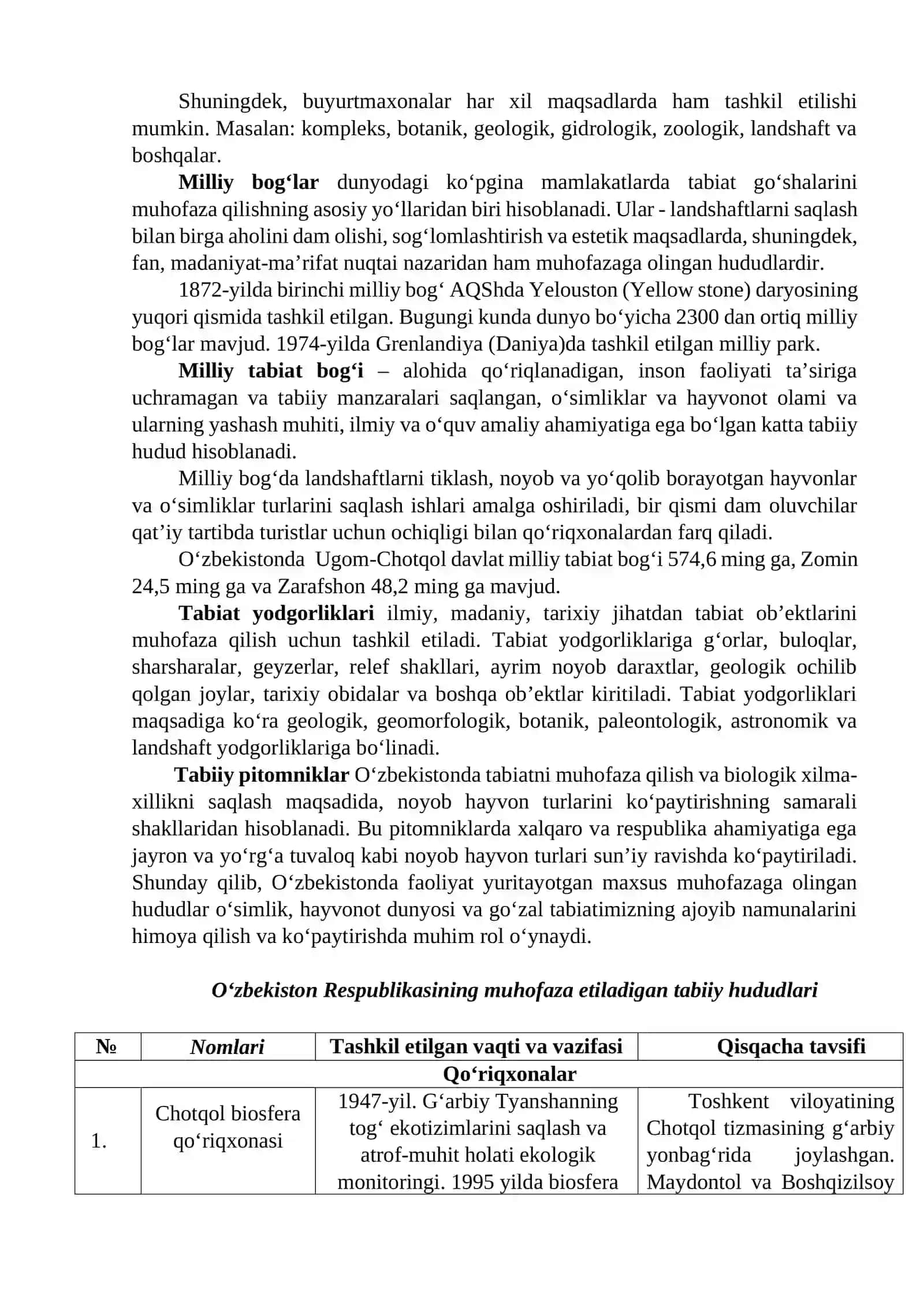 Ekologik ta’lim va tarbiya 2