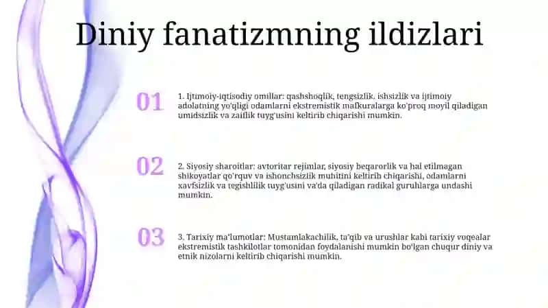 Diniy Aqidaparastlik (Fanatizm), Ekstremizm Paydo Bo‘Lishining Ijtimoiy-Tarixiy Zaminlari Va Rivojlanishi 2