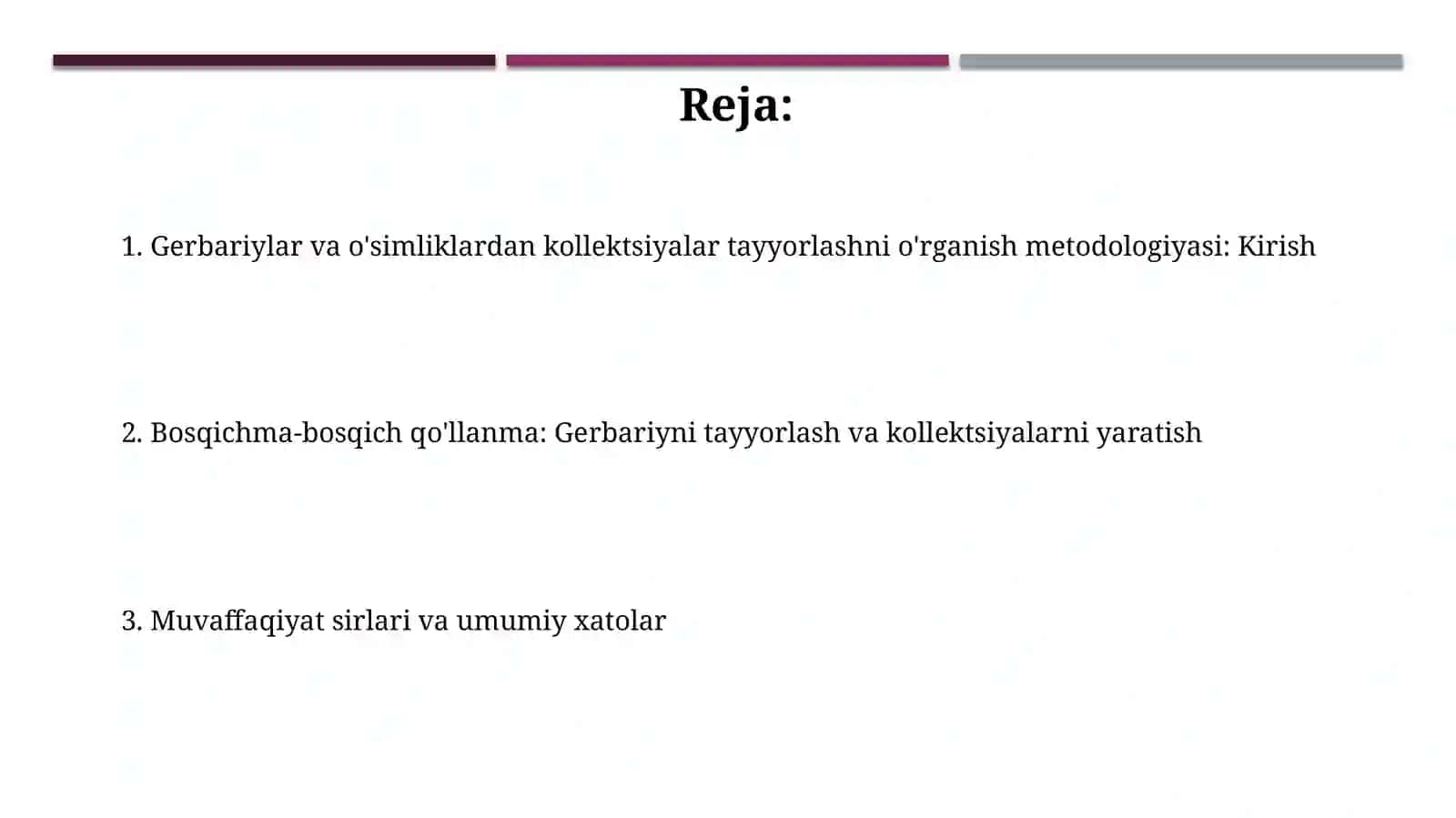 О‘simliklardan gerbariy va kolleksiyalar tayyorlashni o‘rganish metodikasi 2