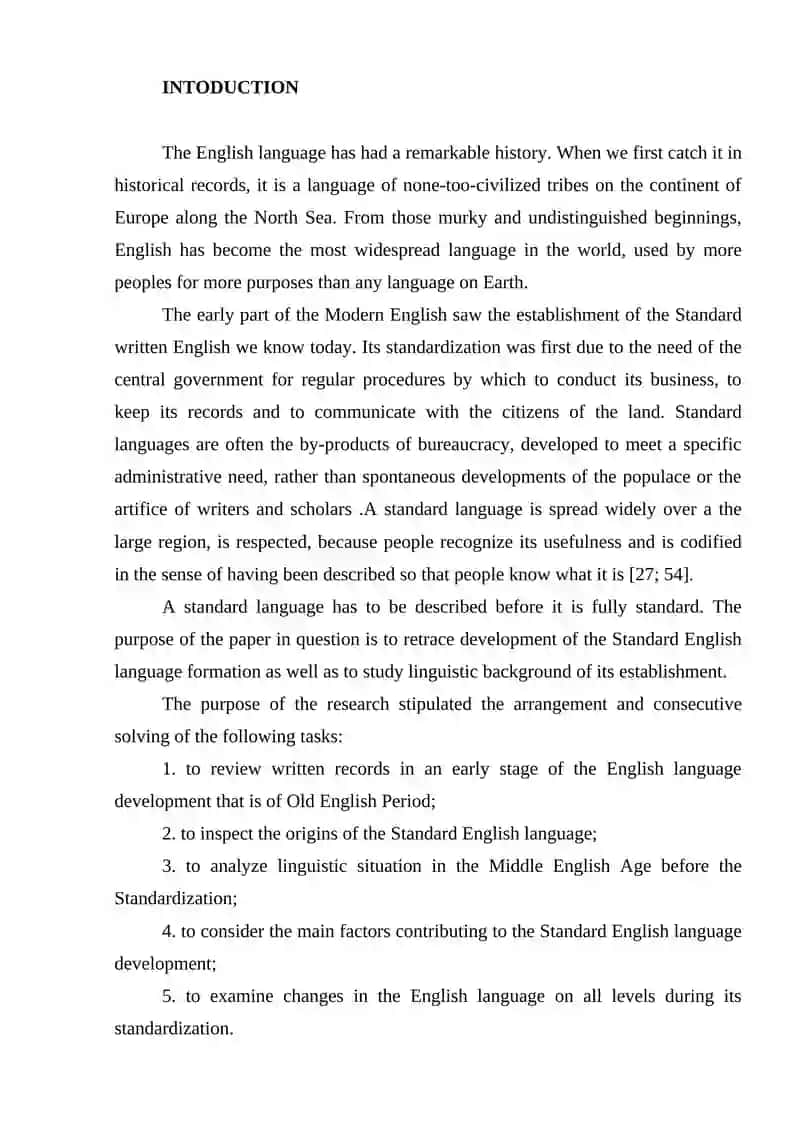 THE DEVELOPMENT OF ENGLISH LANGUAGE AND LITERATURE BY NORMAN CONQUEST 2